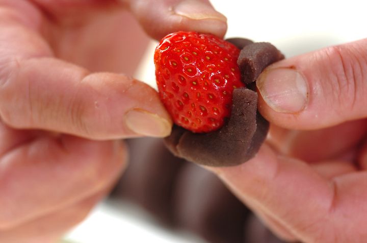 イチゴ大福の作り方1