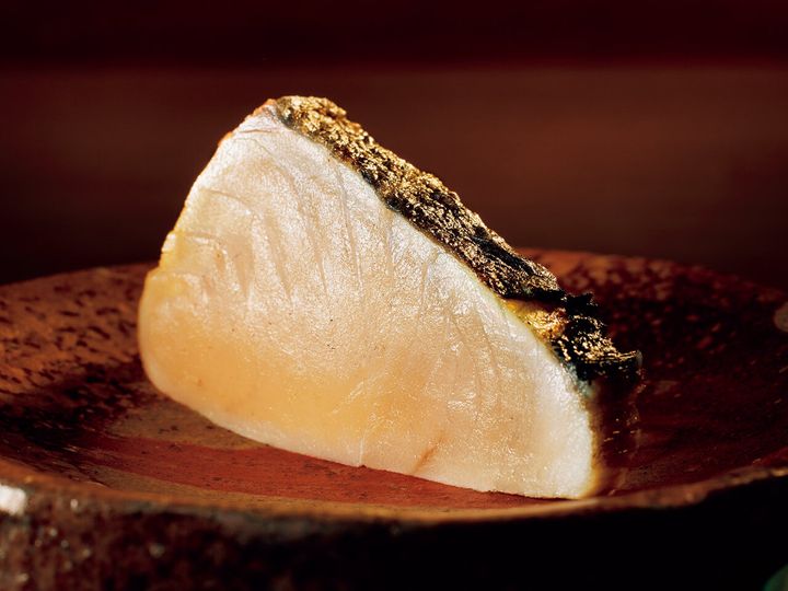 心斎橋『和洋酒菜ひで』の鰆の炙り