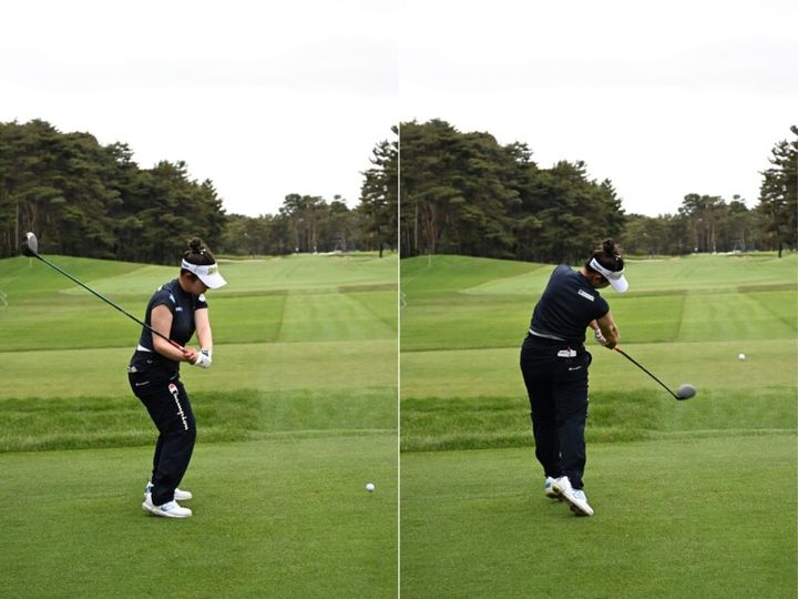 山下美夢有、曲がる要素がひとつもない！このポジションにクラブが来るのが正解