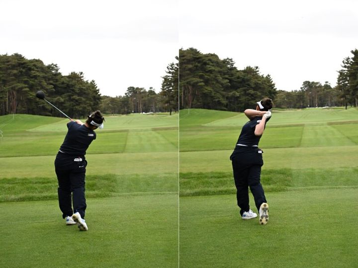 山下美夢有、曲がる要素がひとつもない！このポジションにクラブが来るのが正解