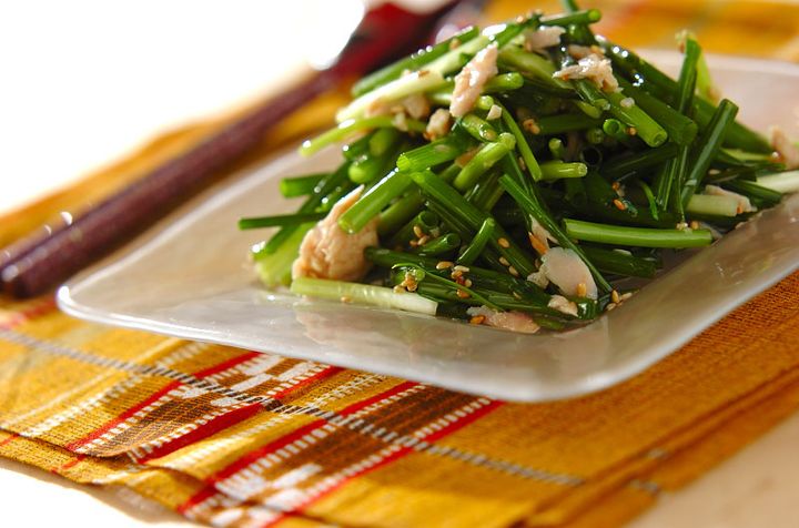 万能ネギのサラダ