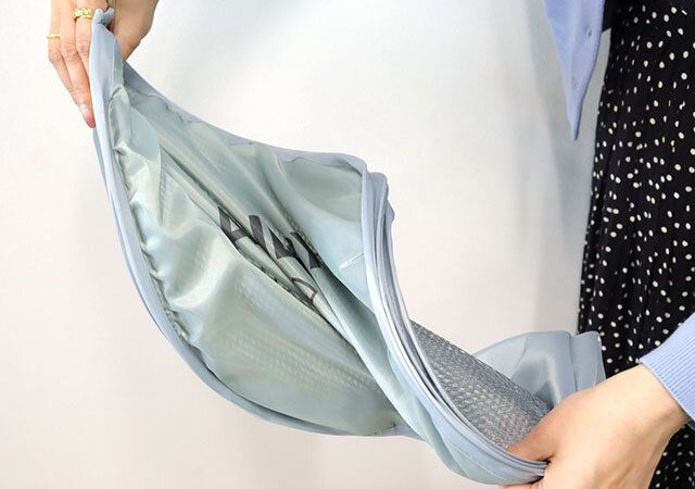 ダイソー ランドリーバッグ（ロゴ） 収納方法