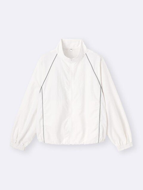 2025春guレディースナイロントラックジャケット