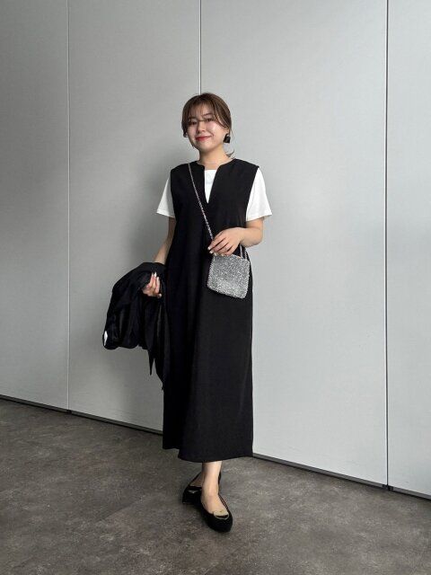 白Tシャツコーデ5