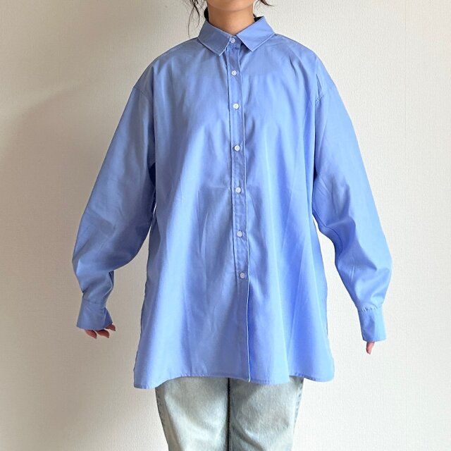 Aunt Marie’s オーバーサイズベーシックルーズシャツ 着用