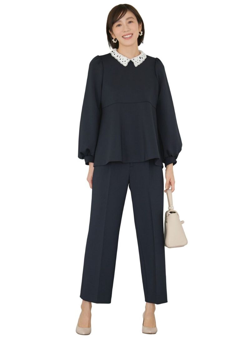 ユナイテッドアローズのネイビーセットアップ着まわし