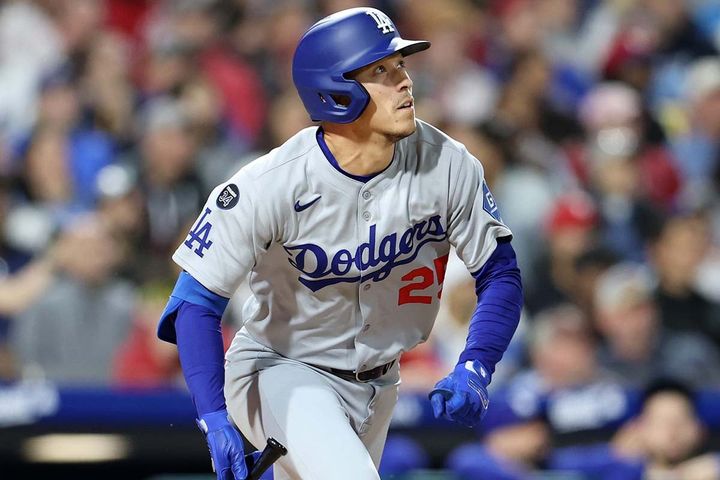 ドジャースのトミー・エドマン（C）Getty Images