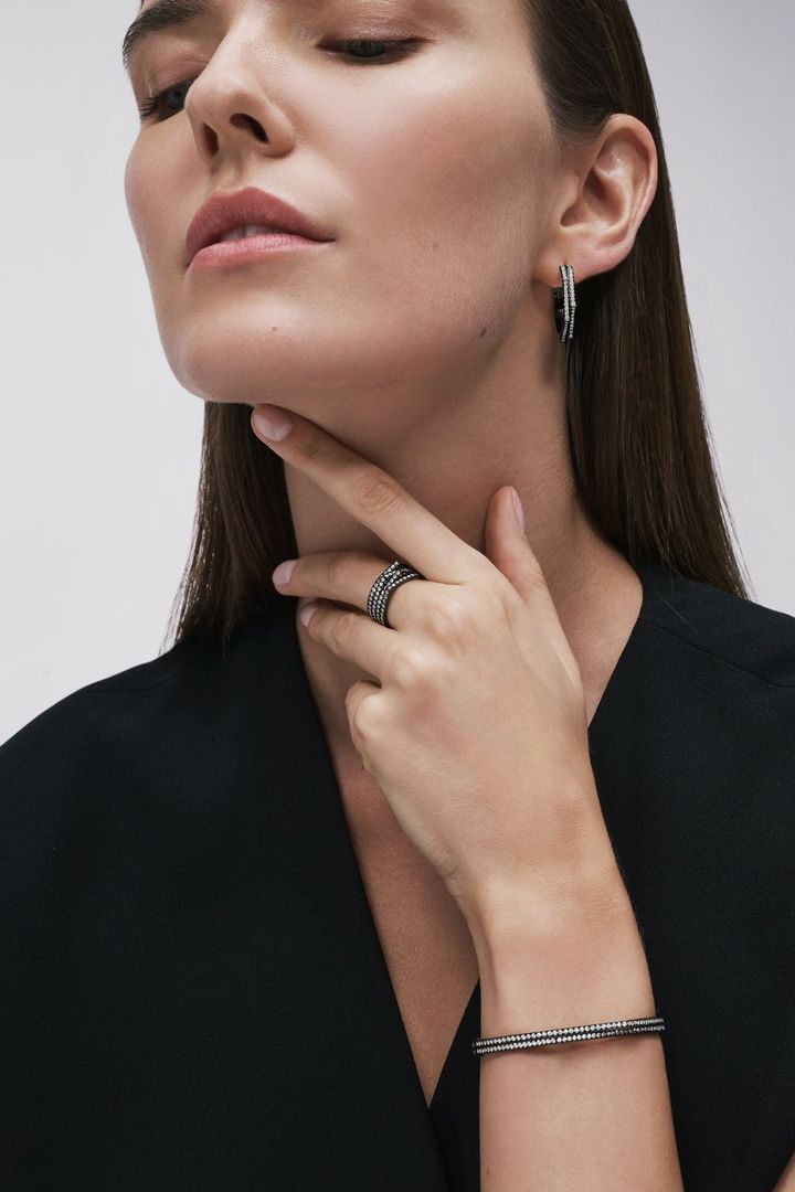 アンティフェール ブレスレット ¥3,278,000 アンティフェール イヤリング ¥858,000 アンティフェール ハートリング ¥2,079,000