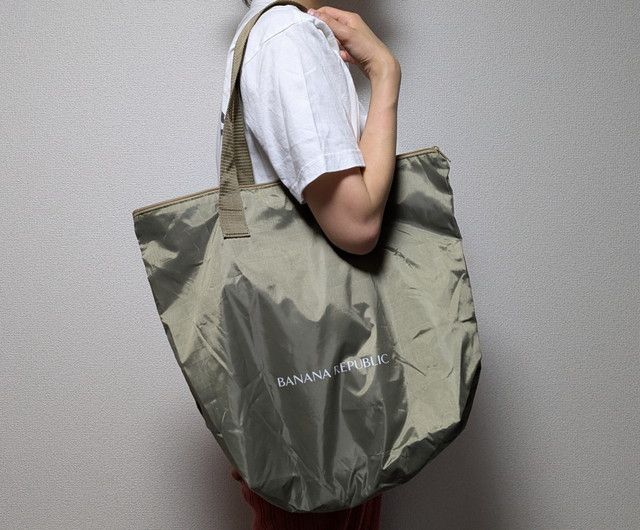 BANANA REPUBLIC エコバッグ 素敵なあの人6月号付録】BANANA REPUBLICの撥水ビッグバッグが