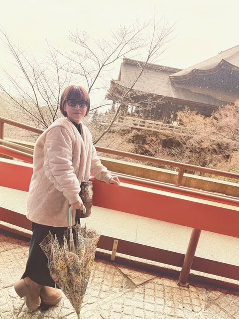 京都を訪れた三遊亭あら馬さん