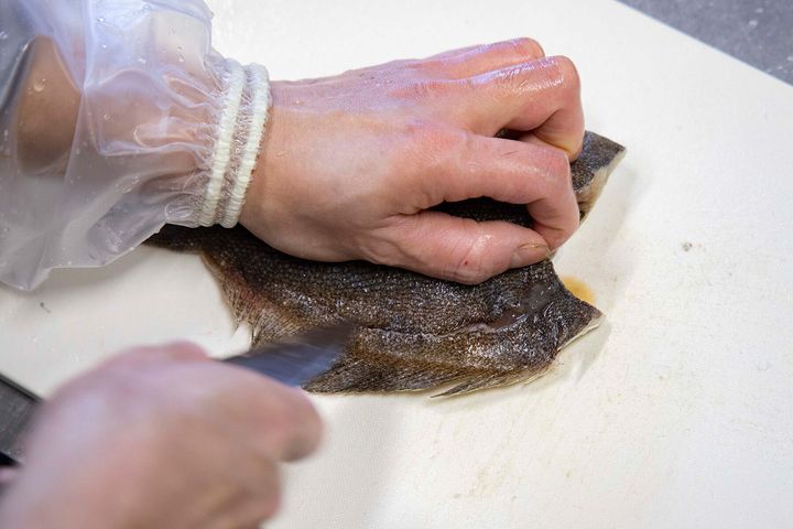 内臓を取り除く