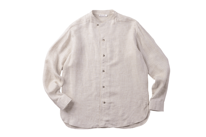 ロロ・ピアーナloro piana リネンシャツ　40 ロロピアーナ Loro Piana リネンシャツ レディース