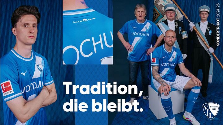 残留争い「大一番」で着用！三好康児のボーフムが特別ユニフォーム発表 “街の祭り”を祝うデザイン