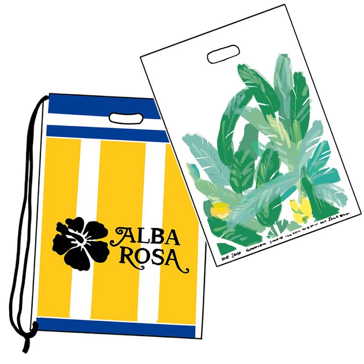 アルバとミジェーンのショッパー