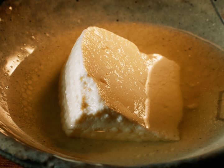 北新地『焼鳥 市松』の「リコッタチーズおでん」