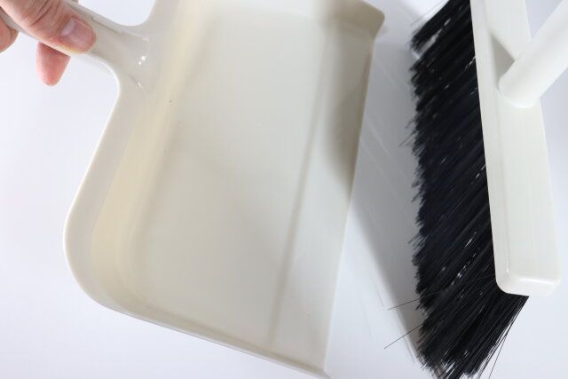 ジョイント式ホーキ ジョイント式チリトリ 使用例