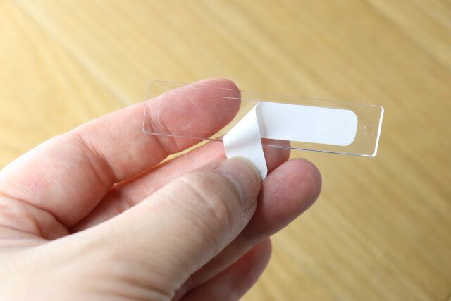 ダイソーのクリアなネイルチップ用クリアプレート（20枚）