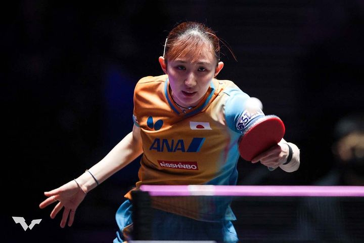 早田ひな（C）WTT