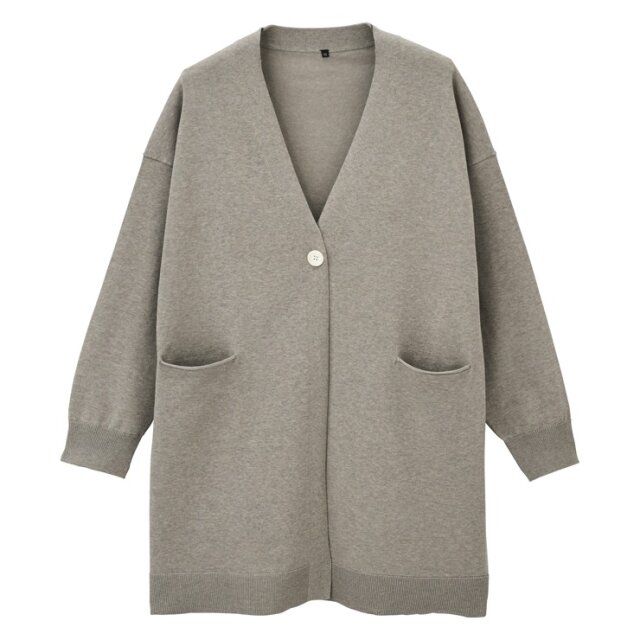 しまむらのロングニットカーディガン