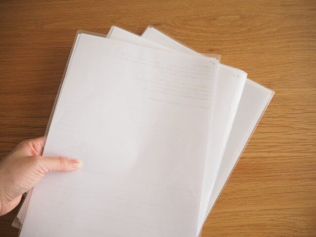 書類の15分だけ片付け