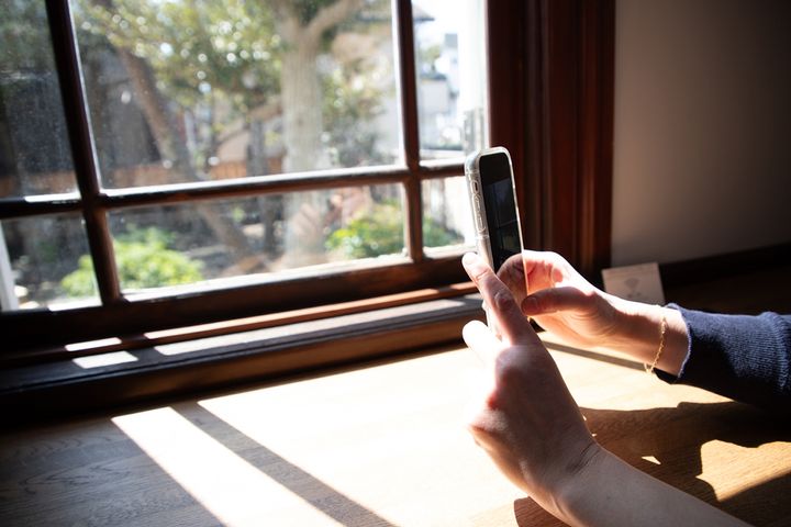 どこを切り撮っても素敵で、思わず写真を撮ってしまう。庭には桜の木もあるそう