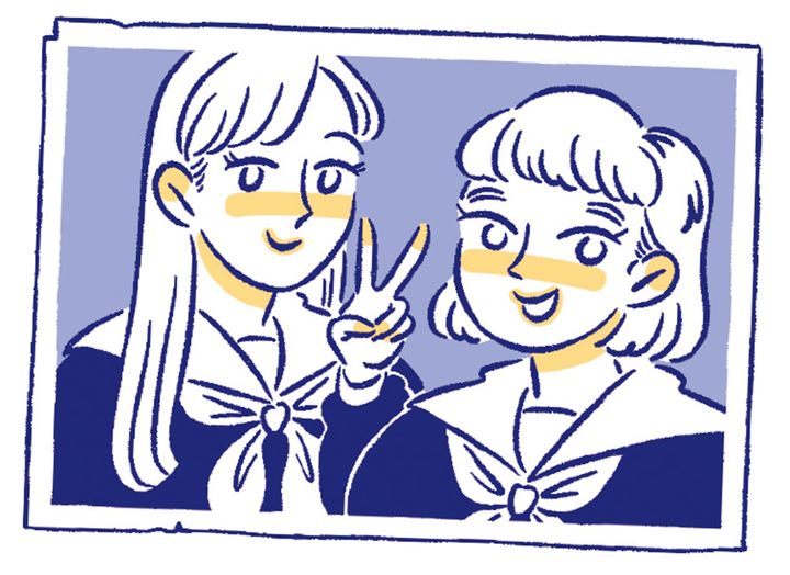 Q4、卒業で離れたのに、思いがけない場所で再会した二人。さて、それは？