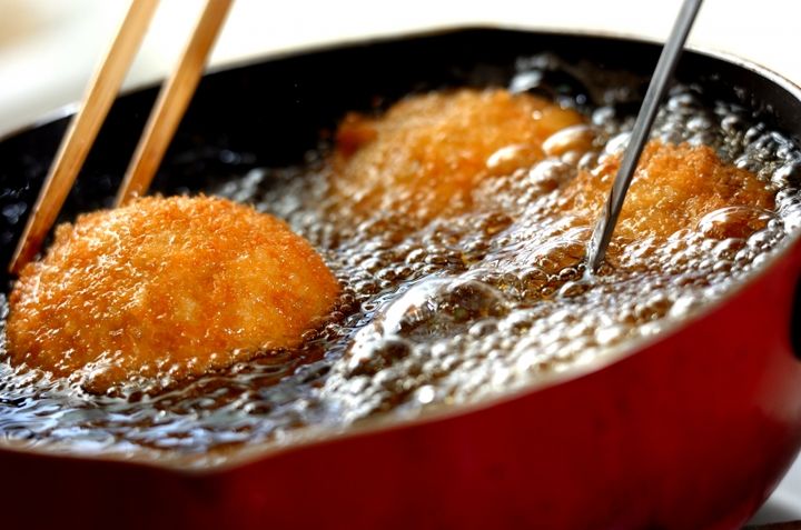 シイタケのエビ詰めフライの作り方2