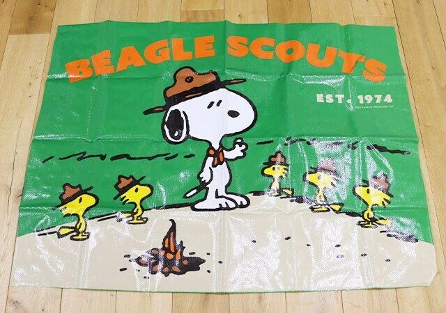 SNOOPY BEAGLE SCOUTS レジャーシート BOOK