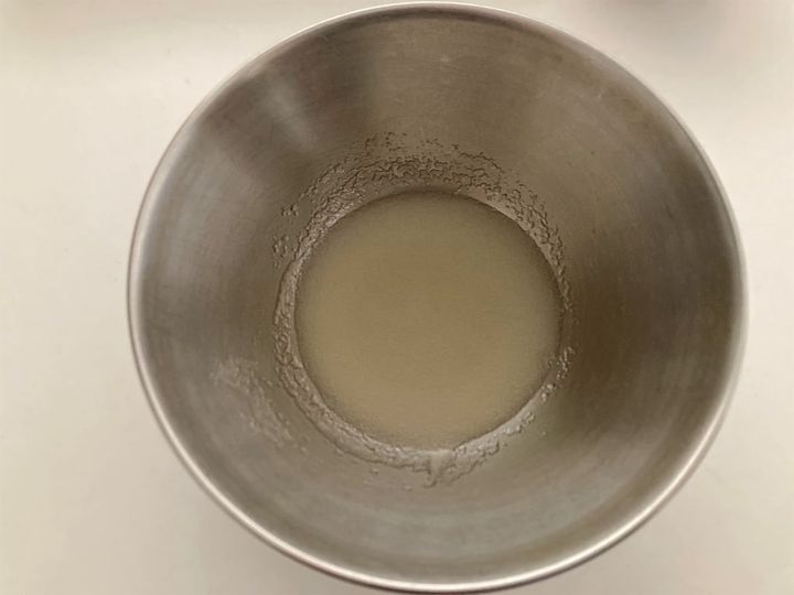 粉ゼラチンをふやかす