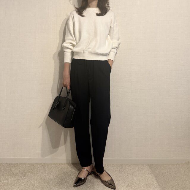 スラックス合わせで通勤にも！