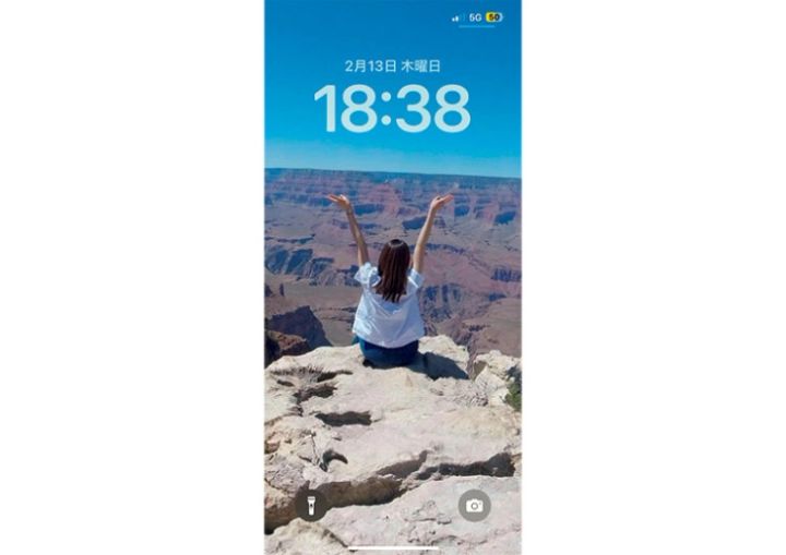 スマホ待ち受け