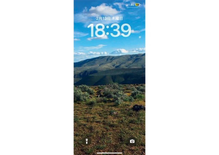 スマホ待ち受け