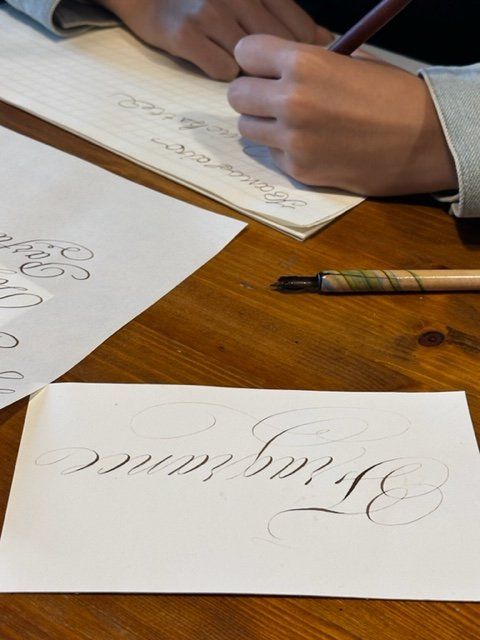 私のお店「メロディ グラフィック」、そしてカリグラフィーについてご紹介【夢見るパリ】