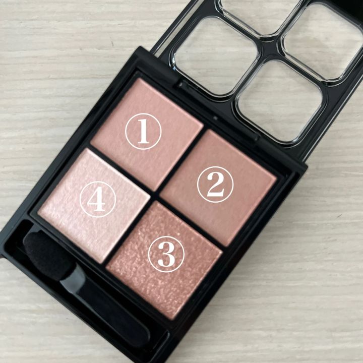 ケイト ポッピングシルエットシャドウ イエベ BR-1 グレージュ ポップ