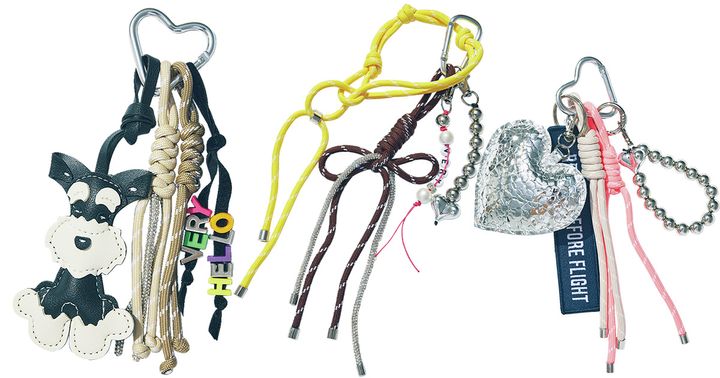 じゃら付けがかわいいバッグチャーム３選