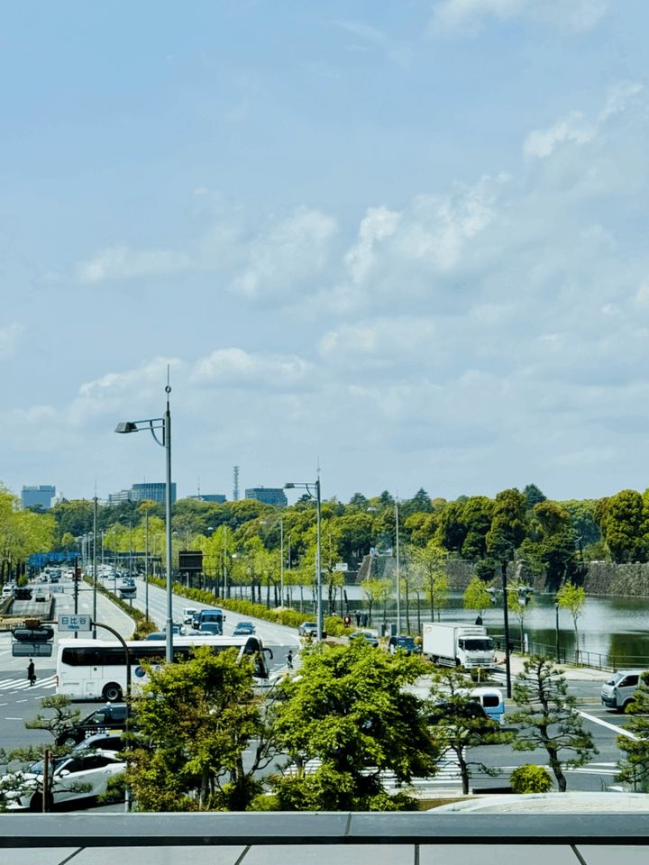 ザ・ペニンシュラ東京「ヘイフンテラス」個室からの眺め