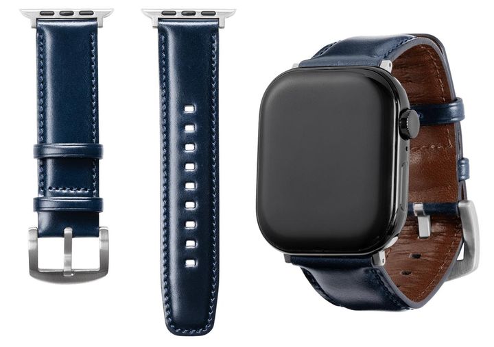 画像: 【TSUCHIYA KABAN】丸の内店限定 レザーウォッチバンド Apple Watch用 (コードバン)¥23,100 ※数量限定 tsuchiya-kaban.jp