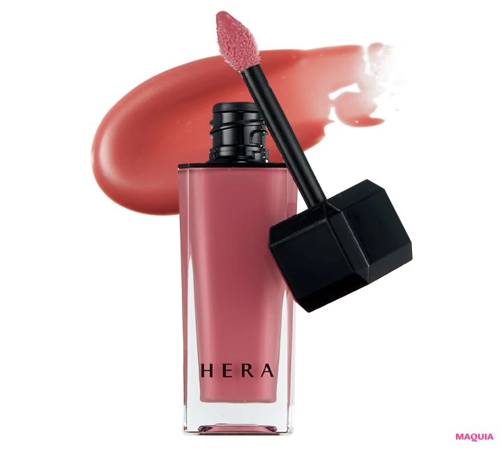 守屋麗奈さん、ポロニットを着る日のメイクプラン。透けイエロー×ピンクでやわらかな空気感を_7