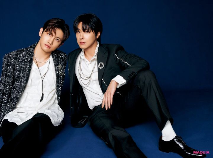 20周年を迎えた東方神起が登場。「これから踏み出す一歩一歩が新たな挑戦に」