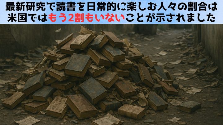 読む人2割時代へ──最新研究が暴く米国“読書絶滅”危機
