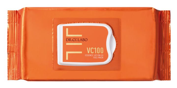 VC100 エッセンスローション EXフェイスマスク 20枚 ¥2,640／ドクターシーラボ