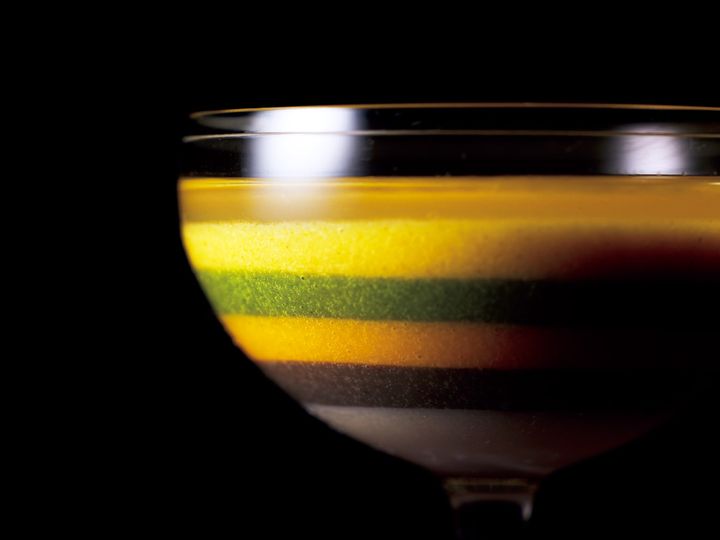 南森町『La Kanro』の「野菜とカレーのムース」