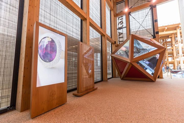 ポメラート大阪・関西万博のイタリア館内