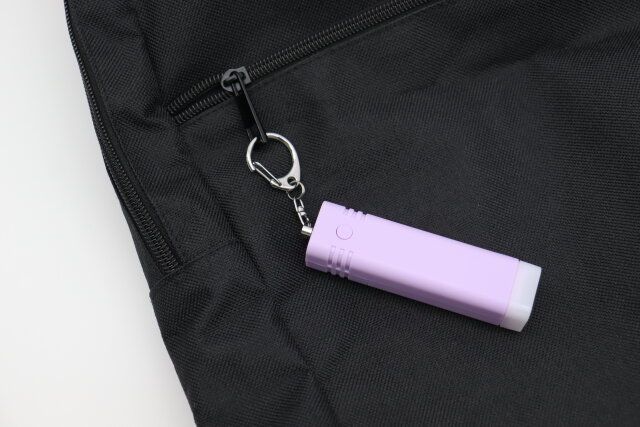 ダイソー 防犯ブザー 使用例 リュック