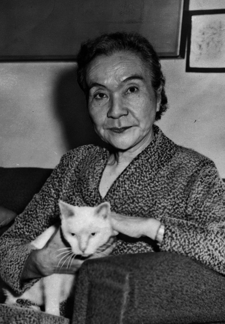 戦後は国会議員にもなった神近市子＝1960年