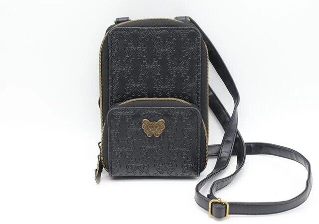 ANNA SUI mini じゃばら式スマホショルダーBOOK Butterfly ver.