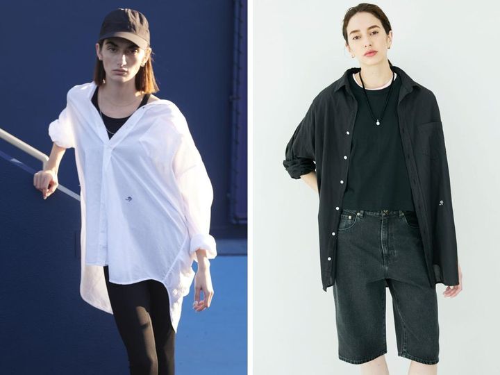 画像: 「MACKENZIE/ORGANIC VOILE RH Embroidery 別注シャツ」各￥45,100【フランク＆アイリーン 】 出典：ロンハーマン