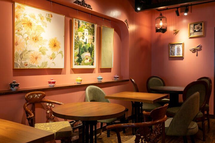 異国情緒漂う横浜中華街の隠れ家サロン♪フランスのエスプリが漂う「パティシエール状元楼」