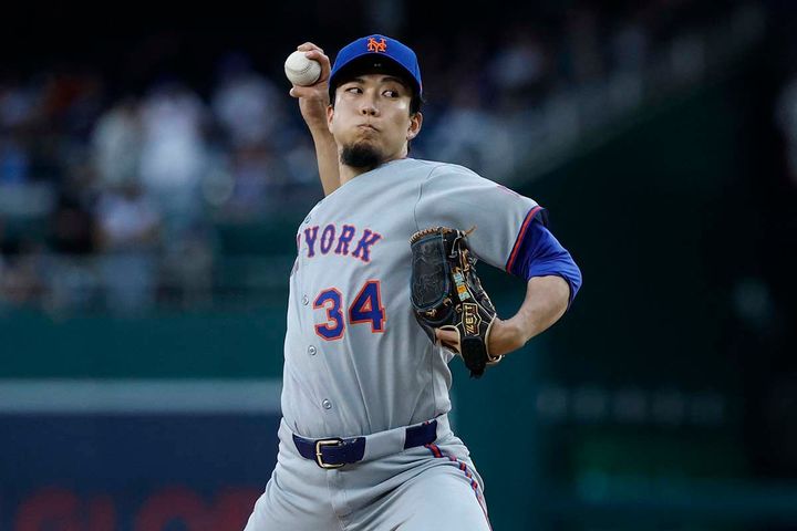 メッツの千賀滉大（C）ロイター