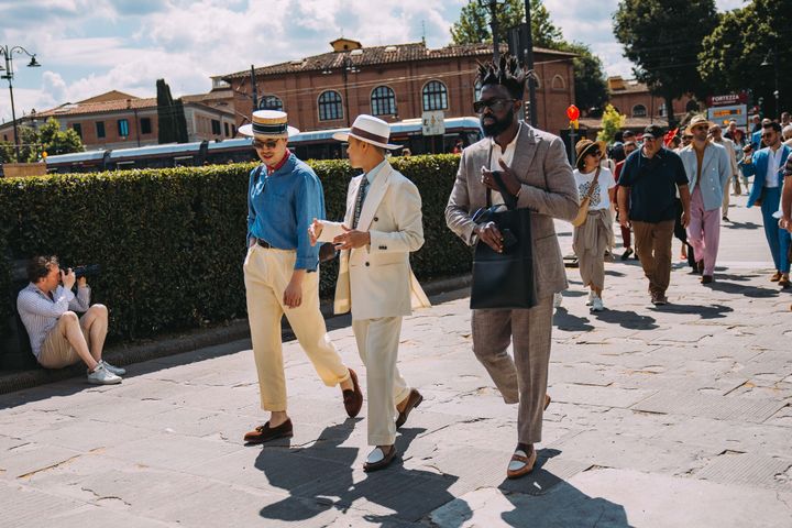 2025年春夏ピッティ・ウオモ106より。